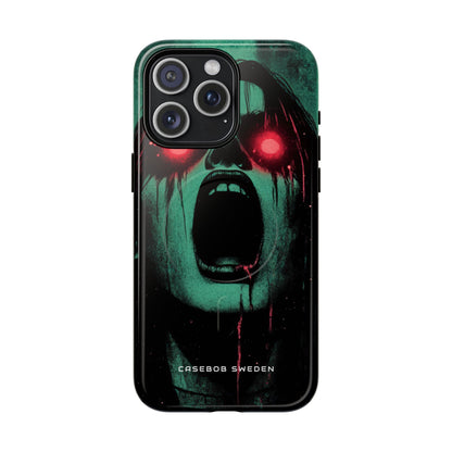 Haunting Glow of Gothic Eyes iPhone 15 | Tough+ Phone Case