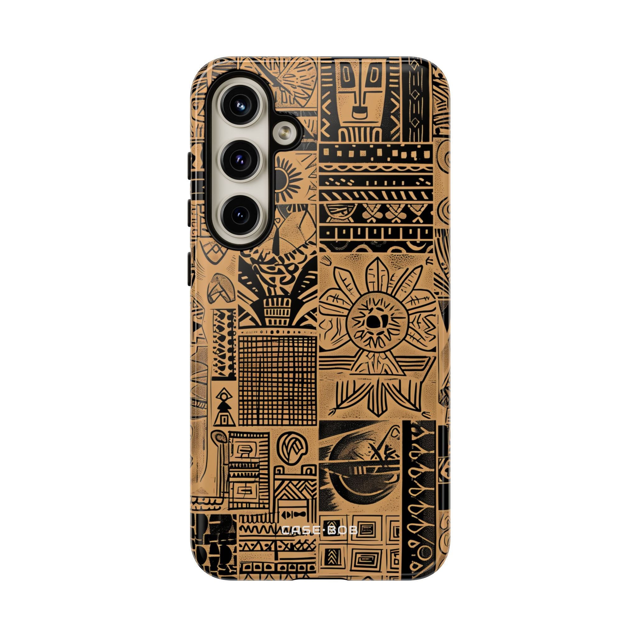 Tribal Faces Samsung S24 Plus Case - Tough