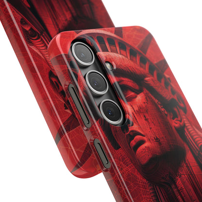 Zen Red Liberty Vision Samsung S24 - Slim Phone Case