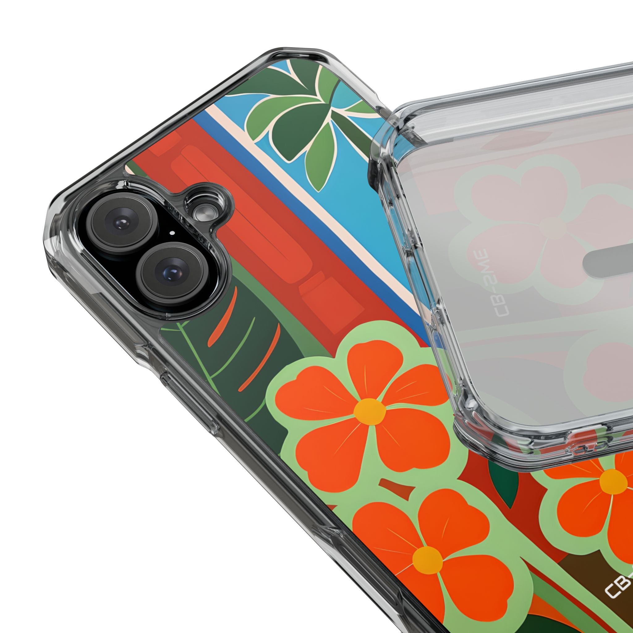 Tropical Geometry Harmony iPhone Case - Impact