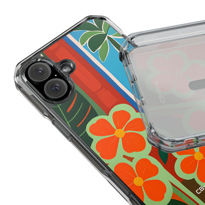 Tropical Geometry Harmony iPhone Case - Impact