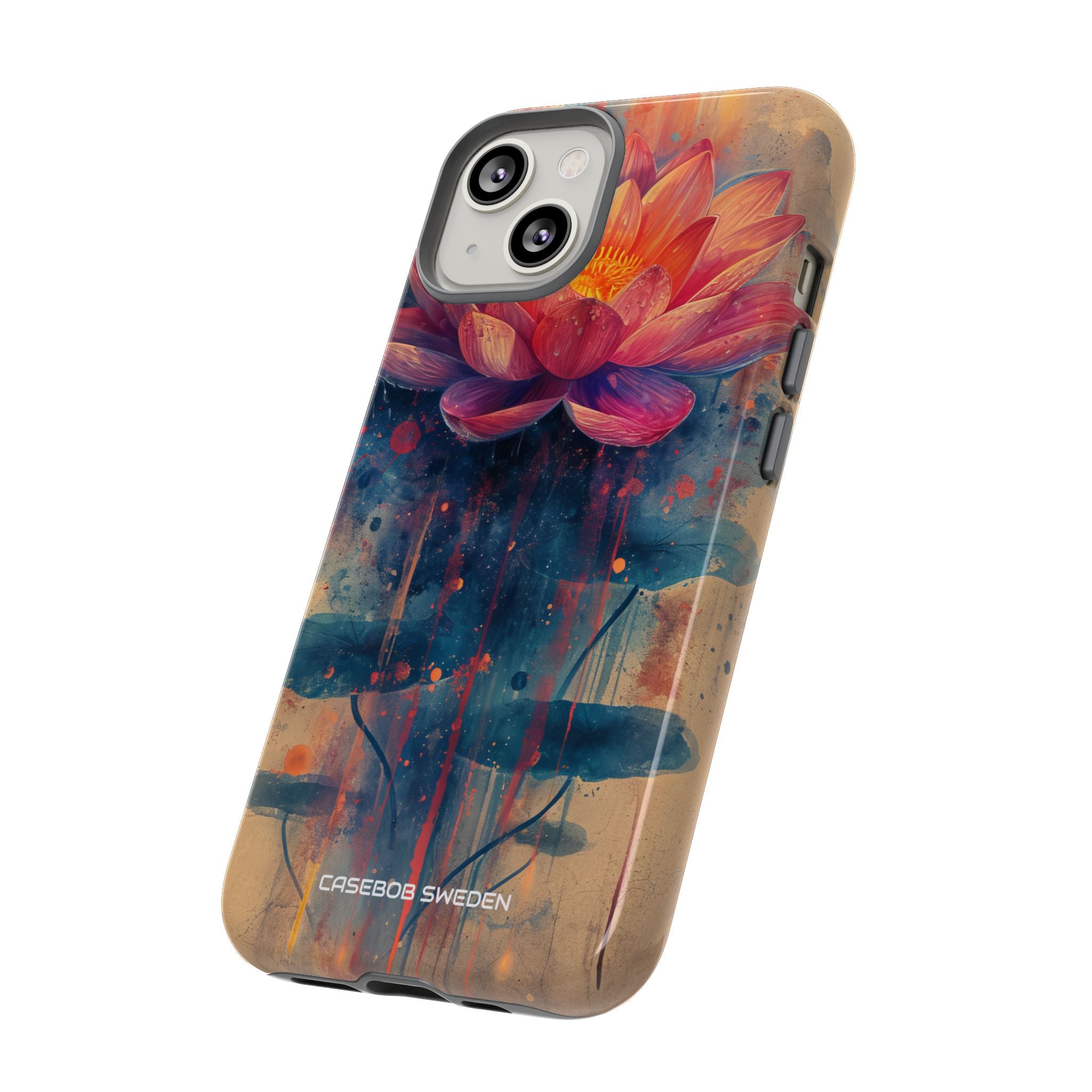 Lotus Blossom Art - Tough iPhone 14 Phone Case