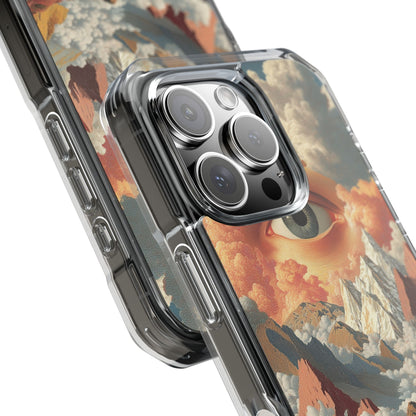 Eye Reflects Mountains iPhone Case - Impact
