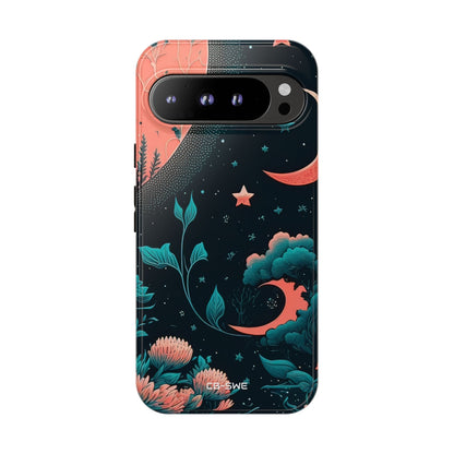 Cosmic Floral Dreams - Google Pixel Case