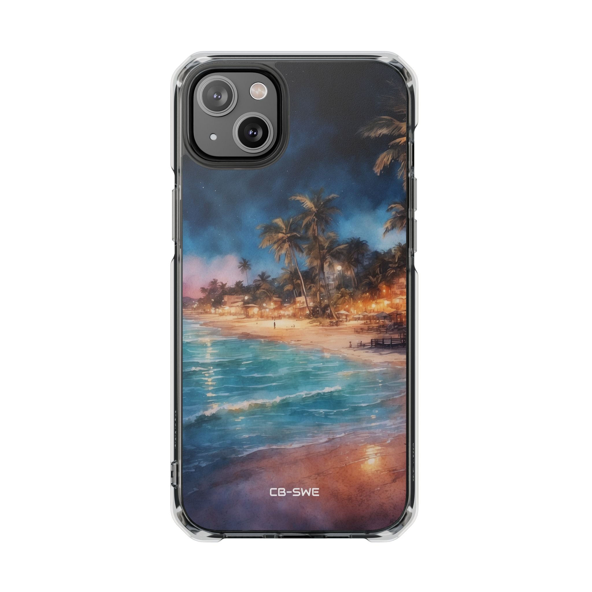 Moonlight Dances Water iPhone Case - Impact