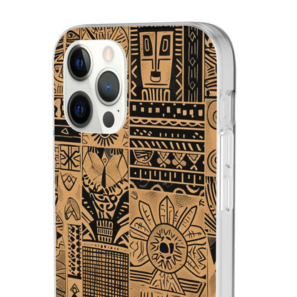 Ancient Ethnic Tapestry | Flexible Phone Case for iPhone