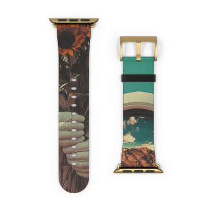 Auringonkukka Astronaut - Kellonranneke