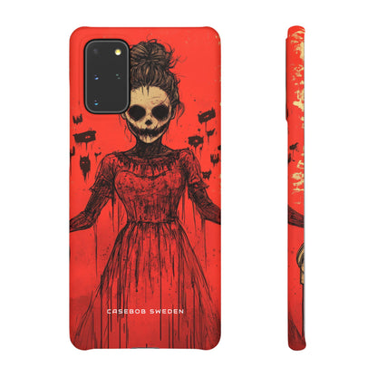 Haunting Scarlet Descent Samsung S20 - Slim Phone Case