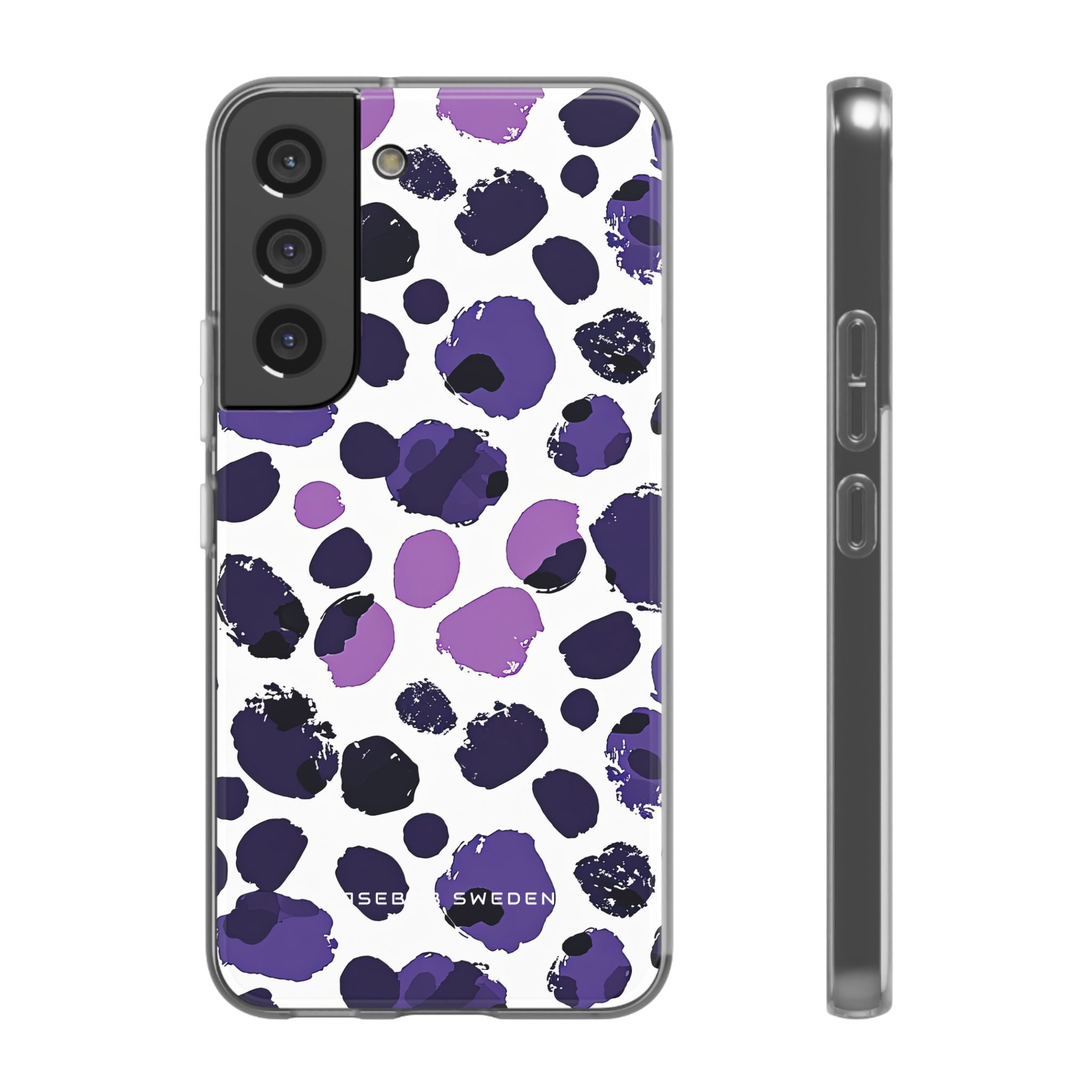 Purple Inkblots Samsung S22 - Flexi Phone Case