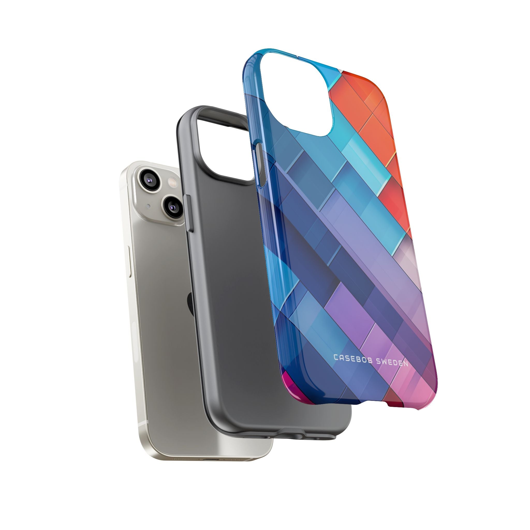 Vibrant GeoFlow iPhone 14 - Tough Phone Case