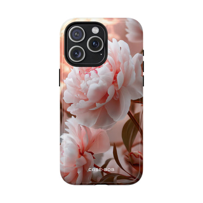 Peony Moonlight iPhone 15 Pro Max Case - Tough+