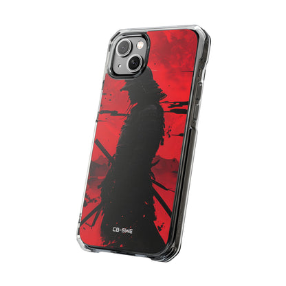Red Samurai Shadow iPhone Case - Impact