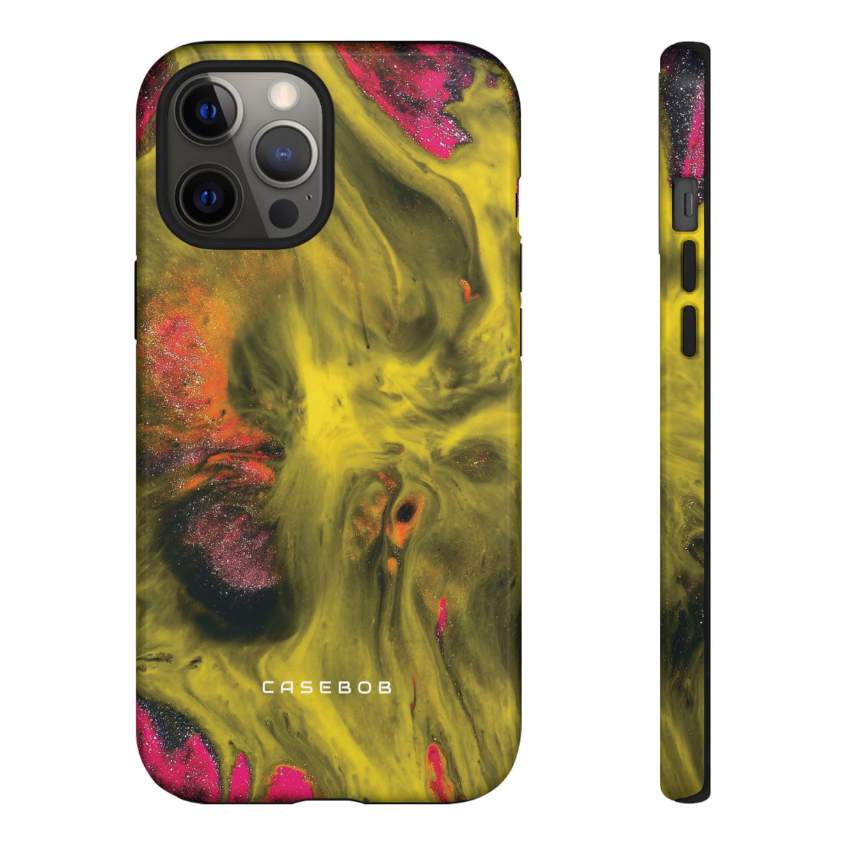 Yellow Ink Art - Protective Phone Case