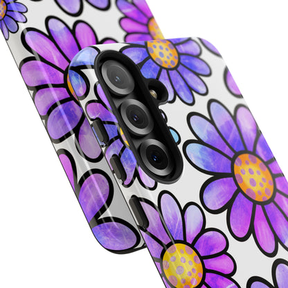 Polka Dot Blooms Samsung S25 Plus Case - Tough