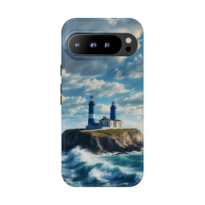 Lighthouse Guards Waves - Google Pixel Case