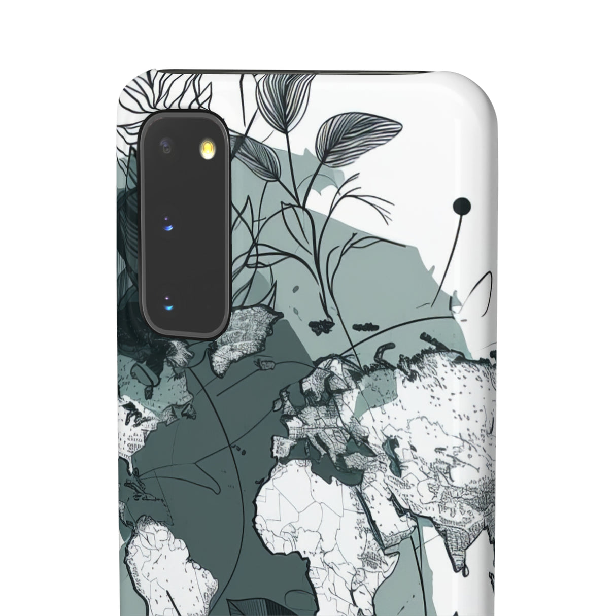 Botanical Cartography | Slim Phone Case for Samsung