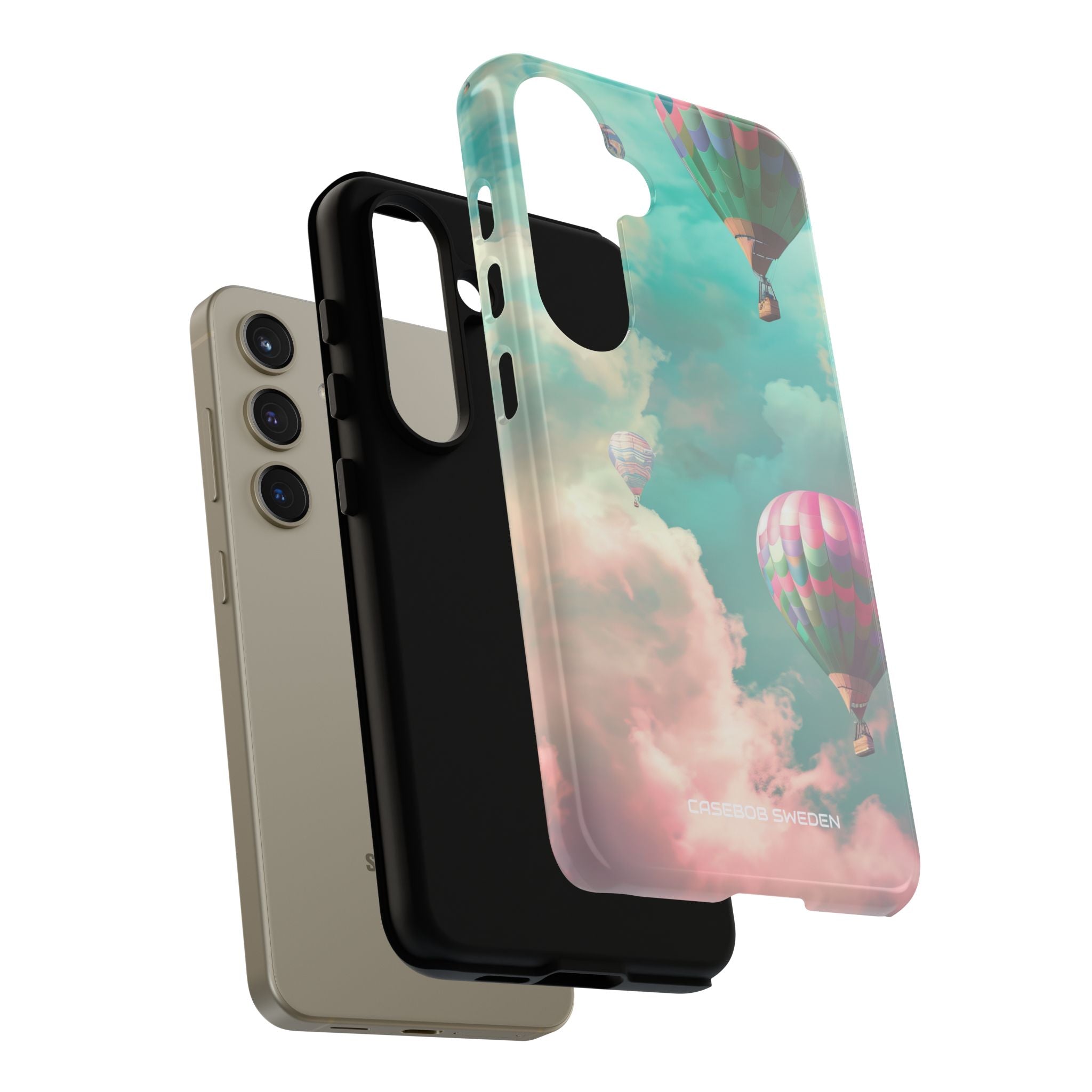 Pastel Balloon Adventure - Tough Samsung S24 Phone Case