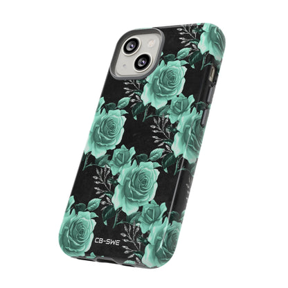Turquoise Rose Symphony - iPhone Case