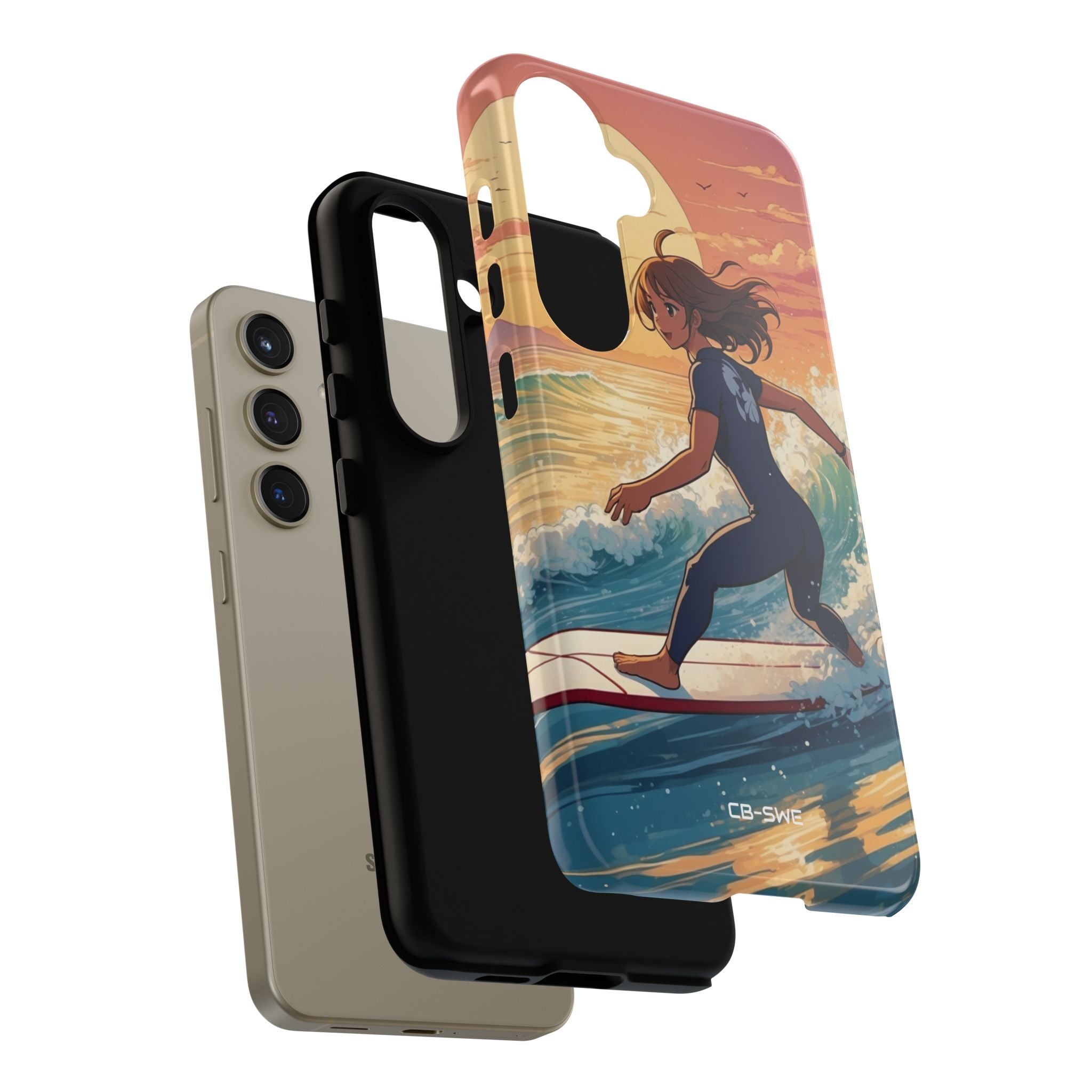 Surfing Into Sunset - Samsung Case