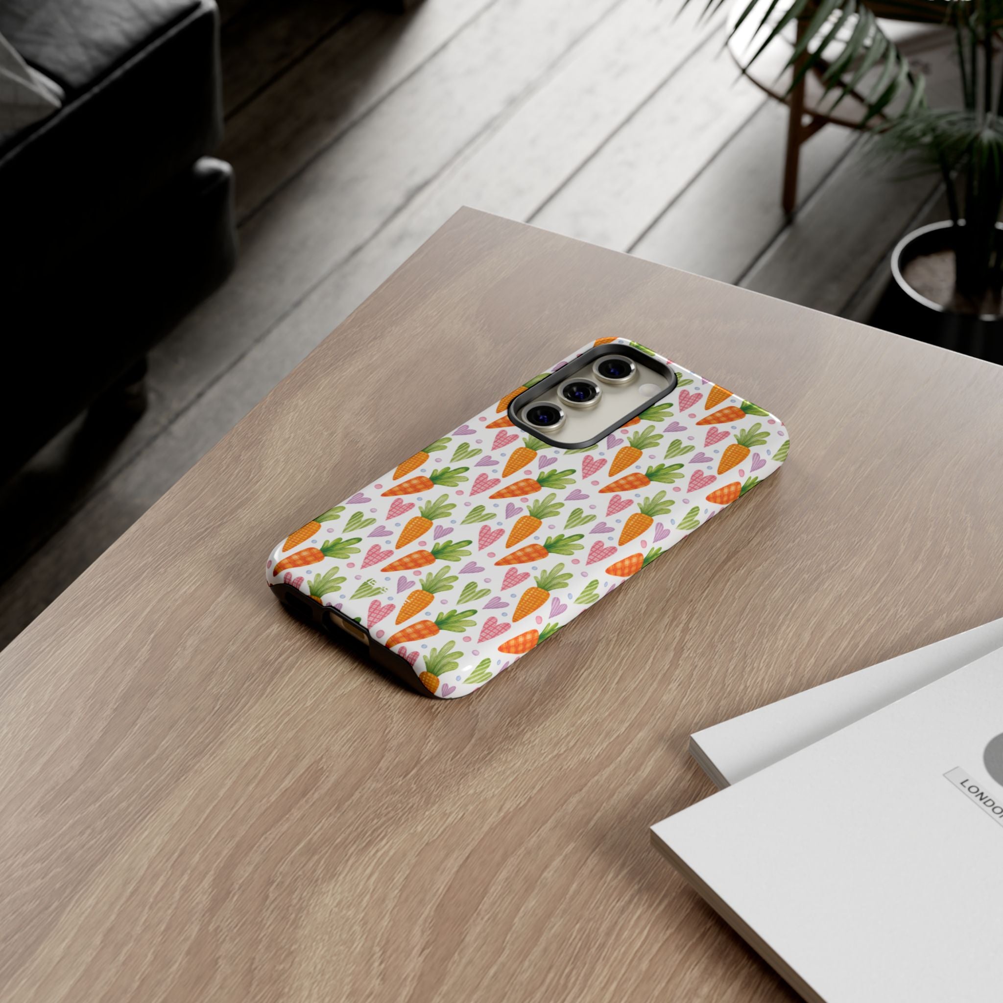 Carrots Embrace Hearts - Samsung Case