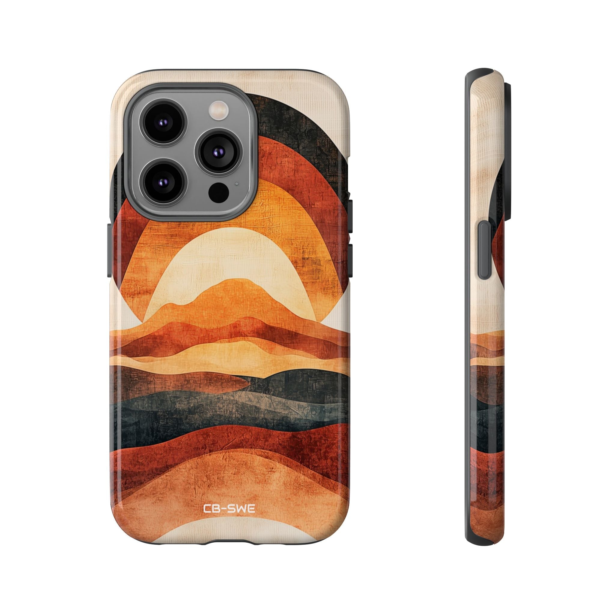 Sunrise Embraces Mountains - iPhone Case