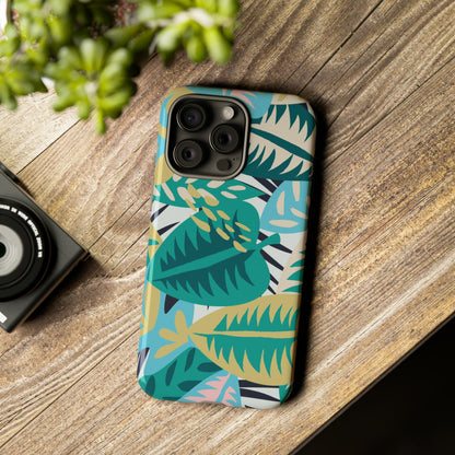 Tropical Leaf Jona - Protective Phone Case