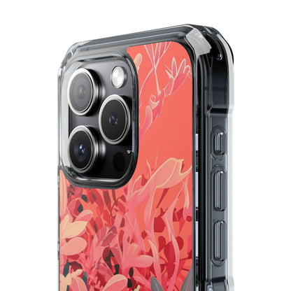 Living Coral  - Clear Impact Case for iPhone