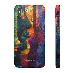 Interwoven Vibrance | Slim Phone Case for iPhone