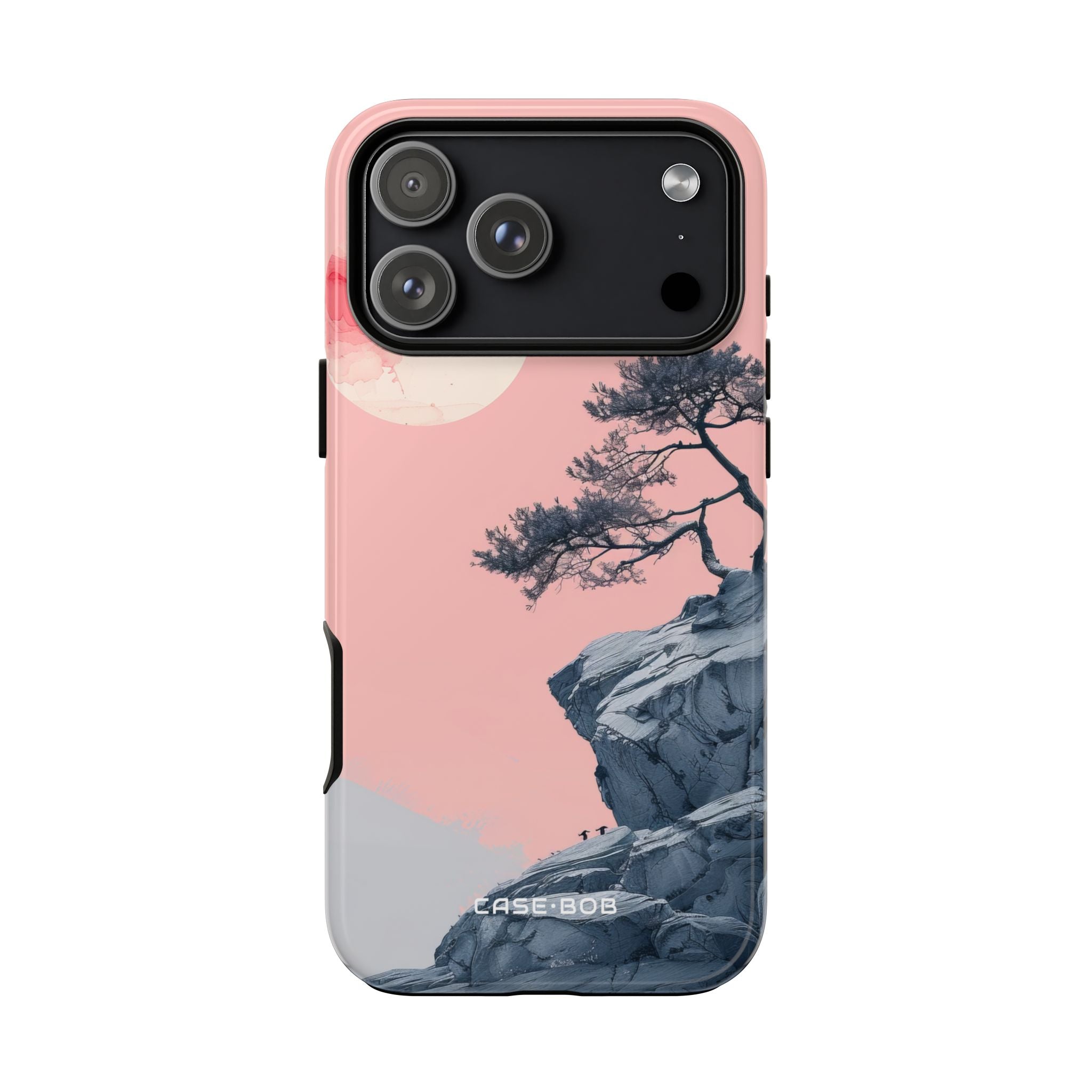 Crimson Moon Tree iPhone 17 Pro Max Case - Tough