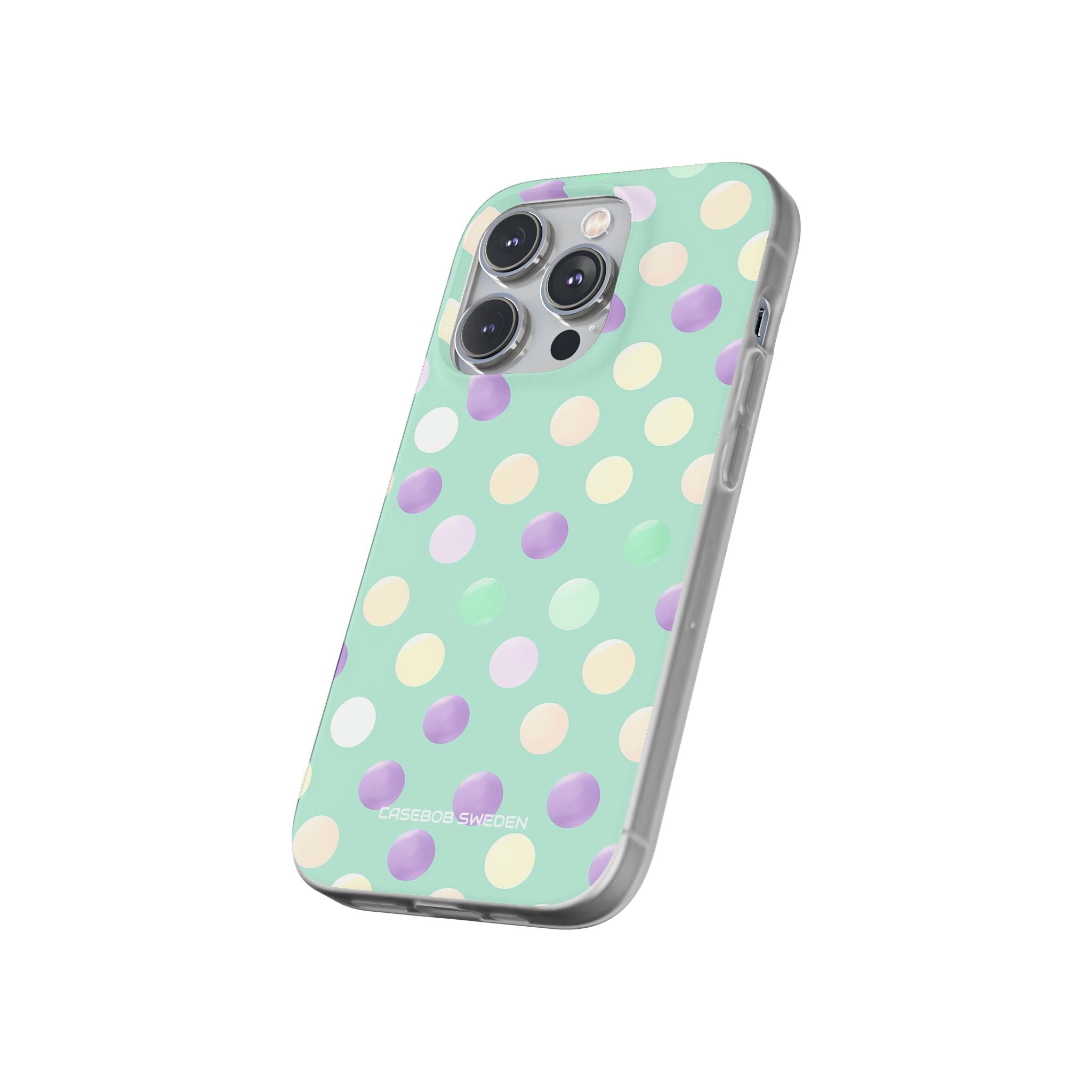 Pastel Polka Dots - Flexi iPhone 14 Phone Case