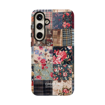 Patchwork Floral Quilt Samsung S24 - Tough
