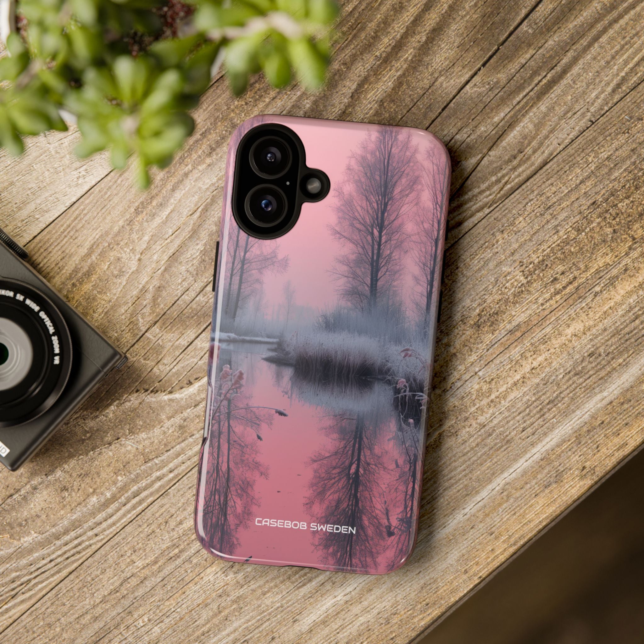 Pink Serenity Case - Tough iPhone 16 Phone Case