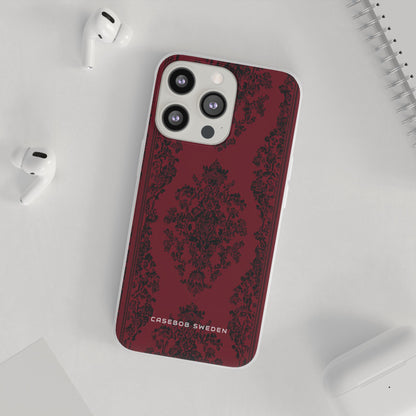 Gothic Crimson Elegance iPhone 13 - Flexi-Telefonhülle