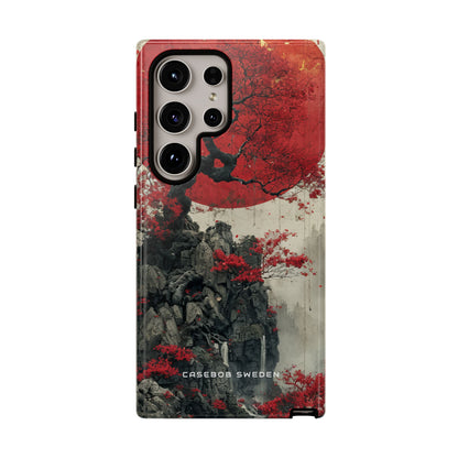 Zen Serenity in Red Harmony Samsung S24 - Tough Phone Case