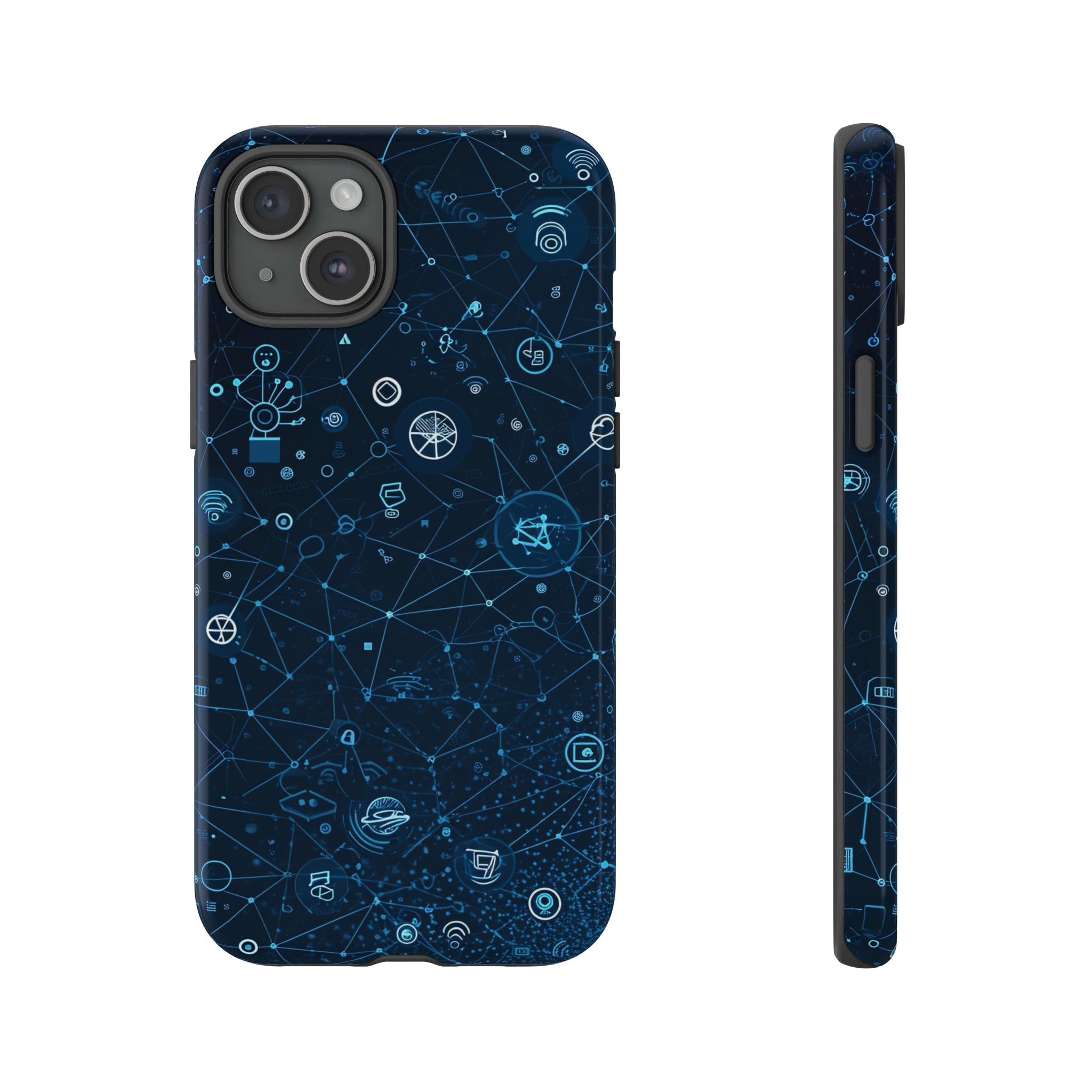 Link Spectrum: Connectivity Gradient - Protective Phone Case