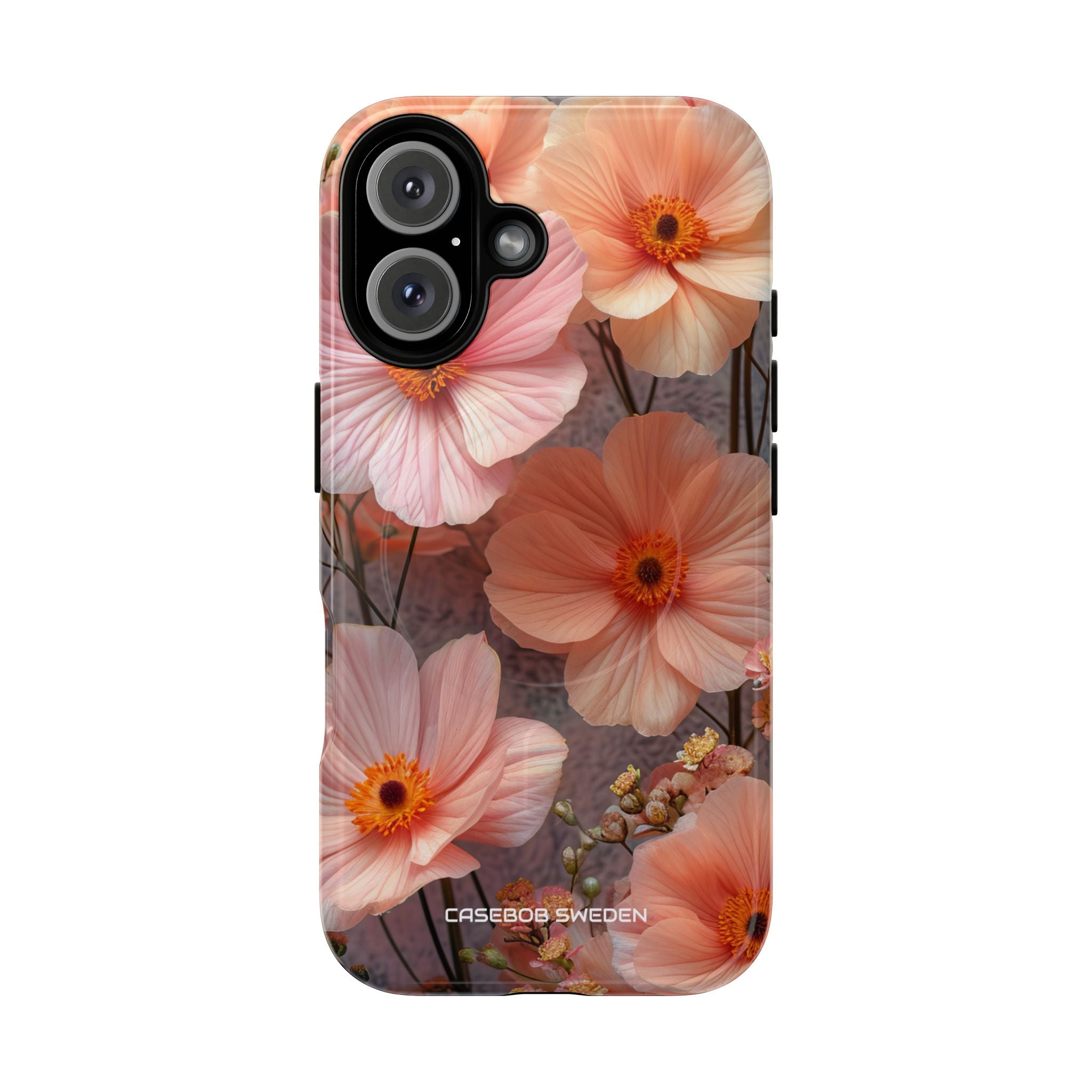 Serene Botanical Blooms - Tough + MagSafe® iPhone 16 Phone Case