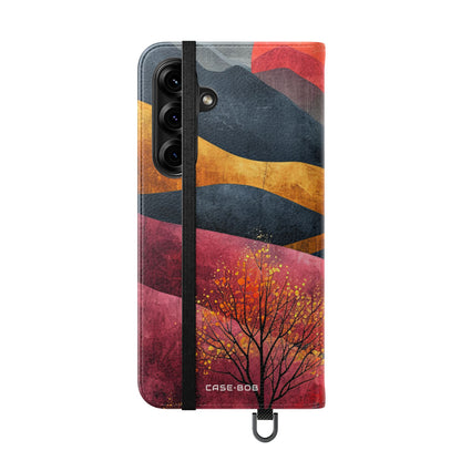 Sunset Hills - Samsung S25+ Case - Wallet