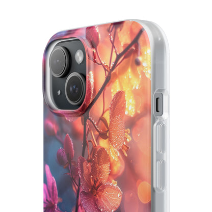 Surreal Flower Harmony iPhone 15 - Flexi Phone Case