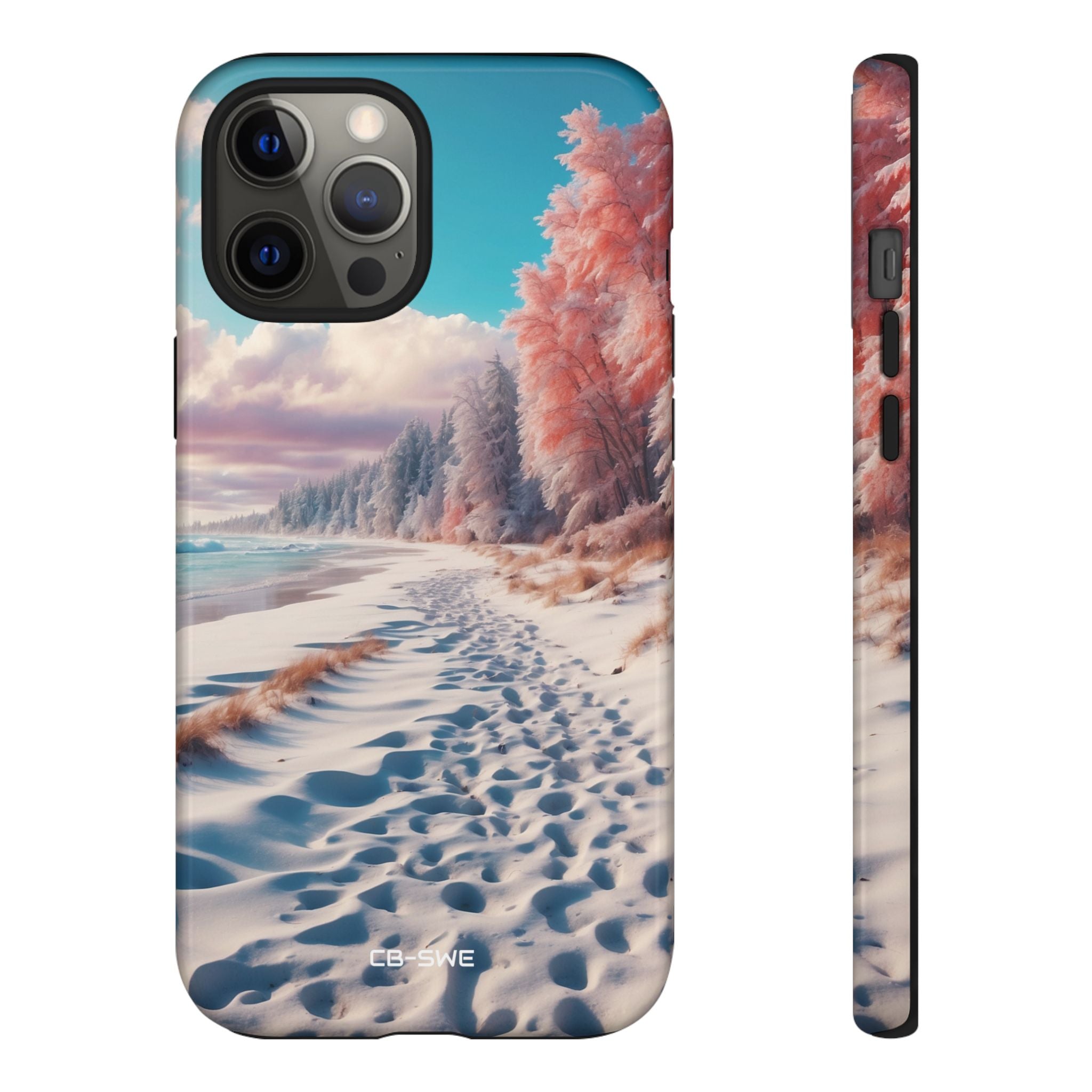 Shadows Embrace Waves - iPhone Case