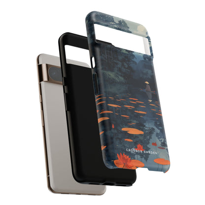 Tranquil Lotus Reflections Google Pixel 8 - Tough Phone Case