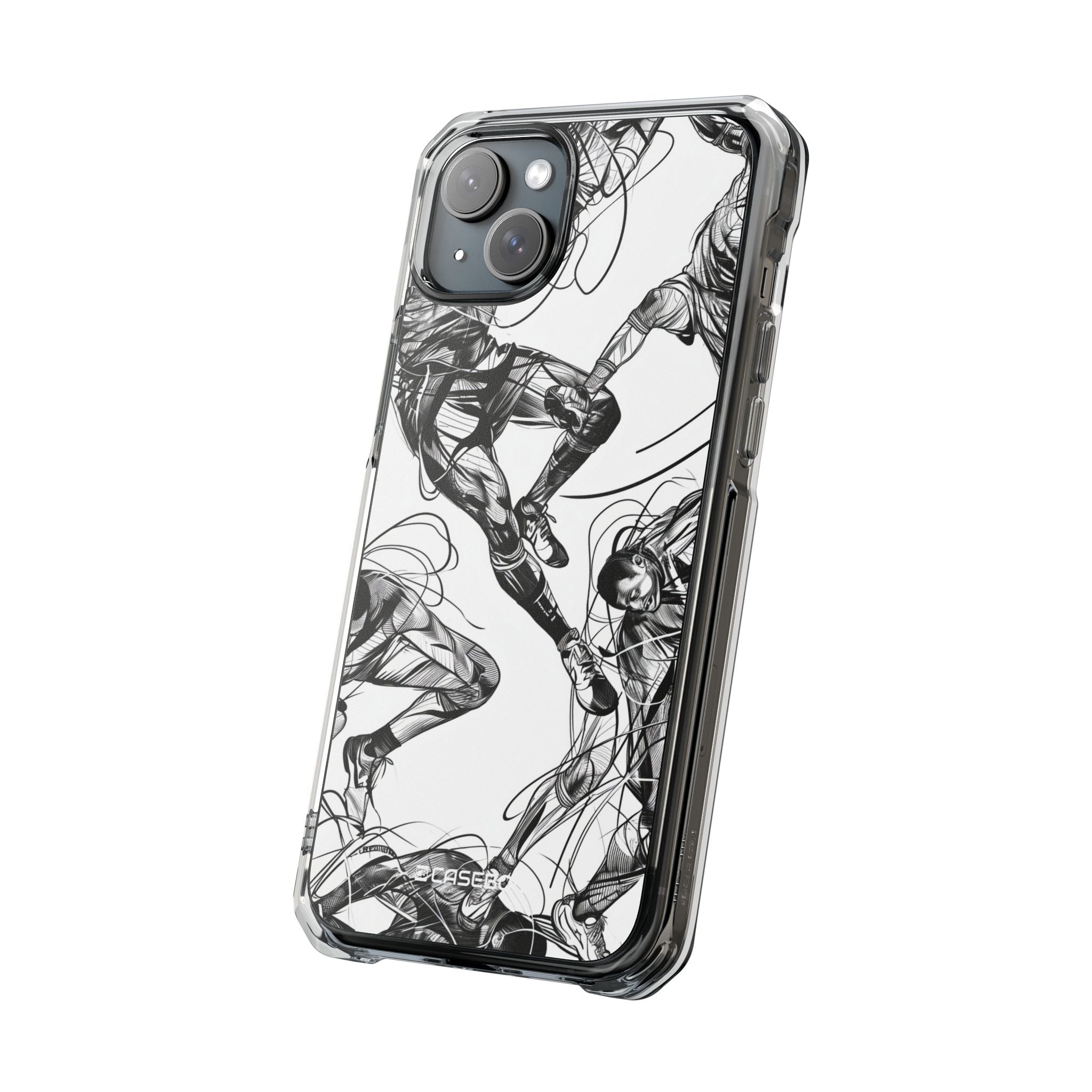 Dynamic Athletic Surrealism - Phone Case for iPhone