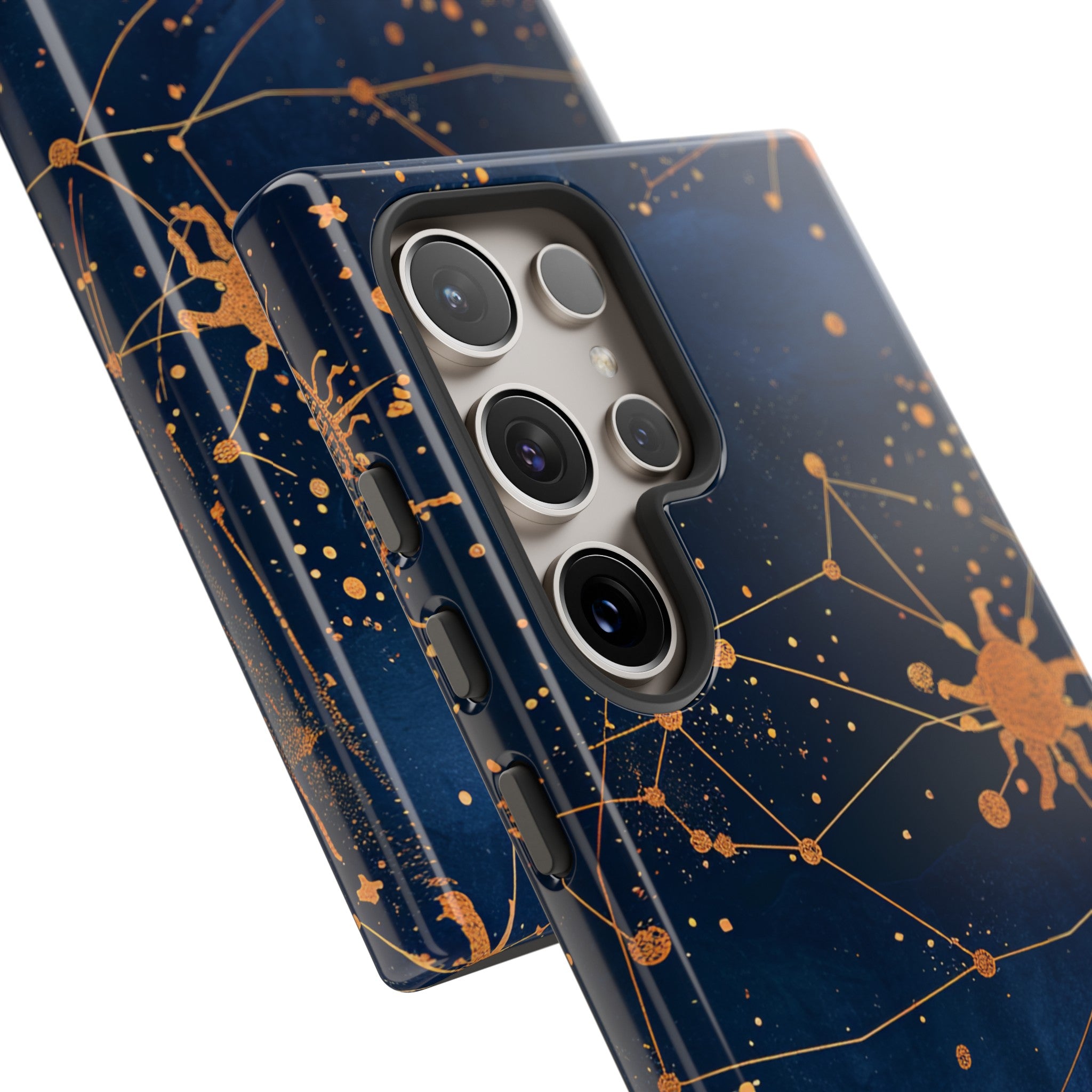 Zodiac Splendor Unveiled - Protective Phone Case