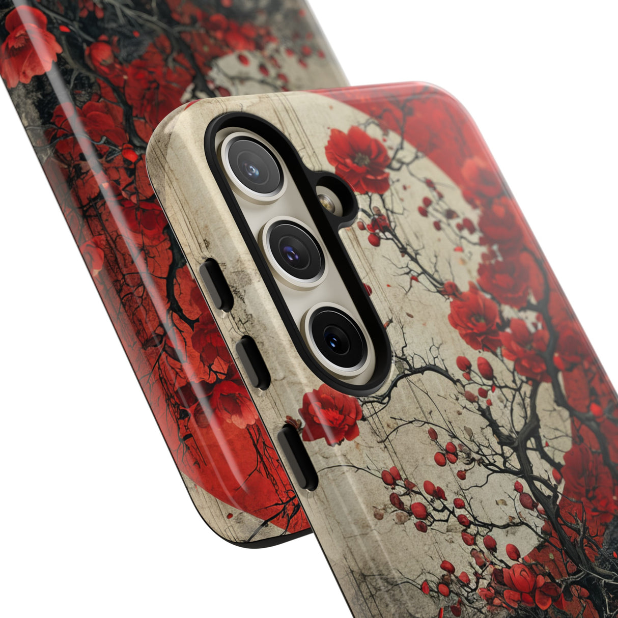 Moonlit Rose Peace - Protective Phone Case