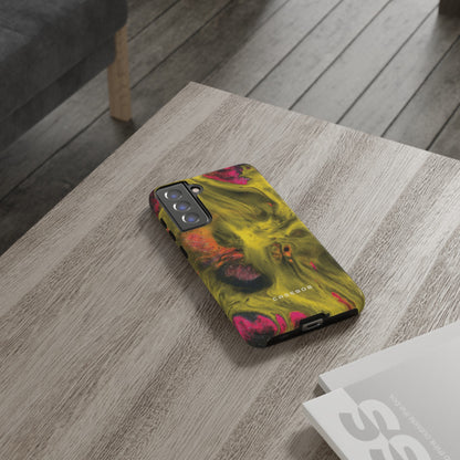 Yellow Ink Art - Protective Phone Case