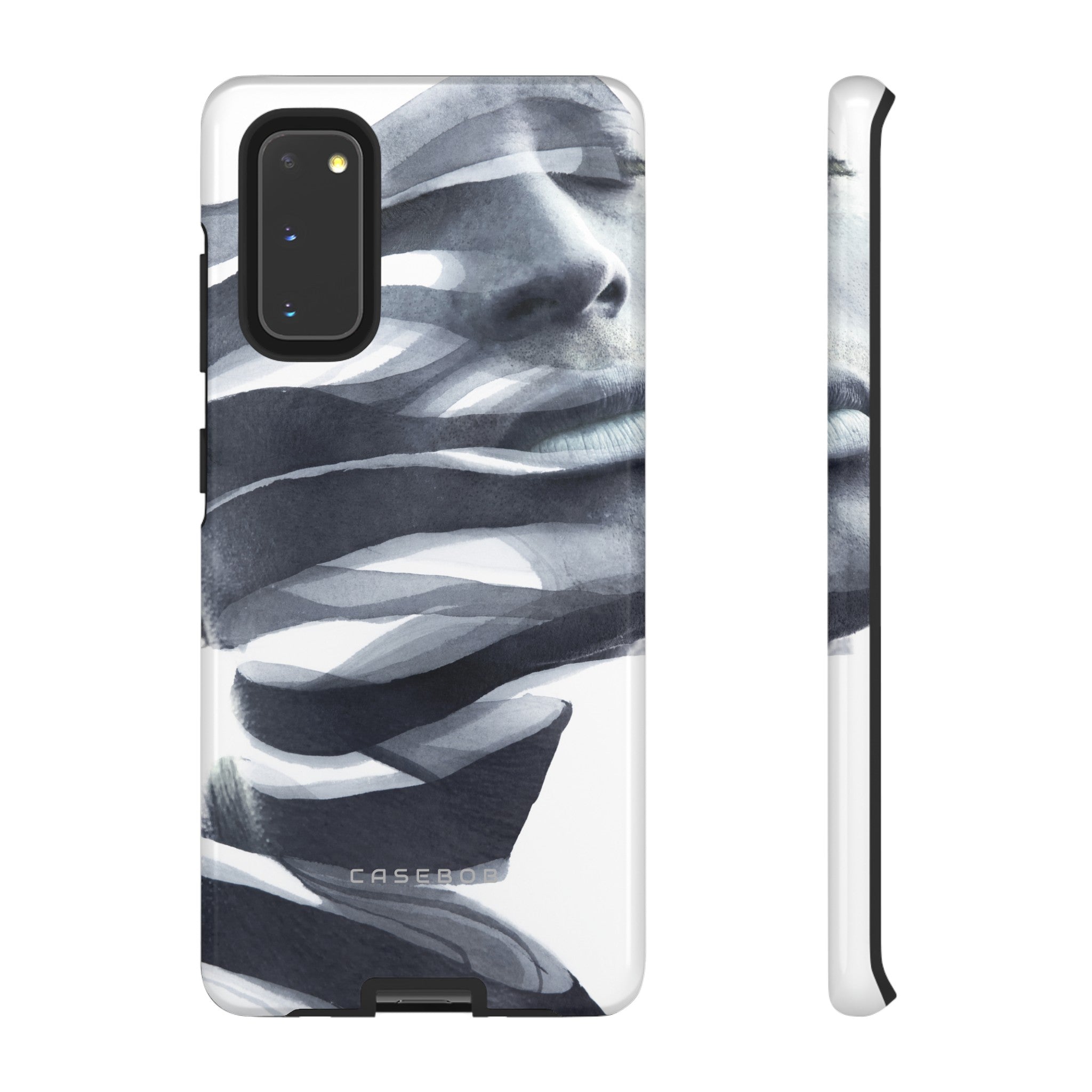 Abstract face - Protective Phone Case