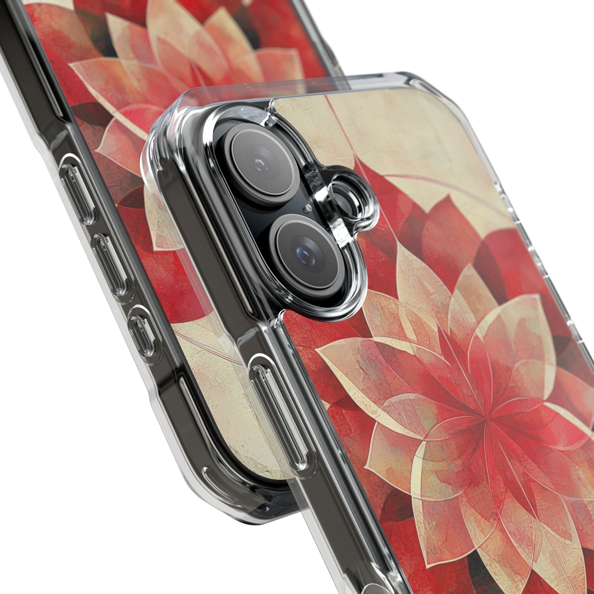 Crimson Bloom iPhone 16 Case - Impact