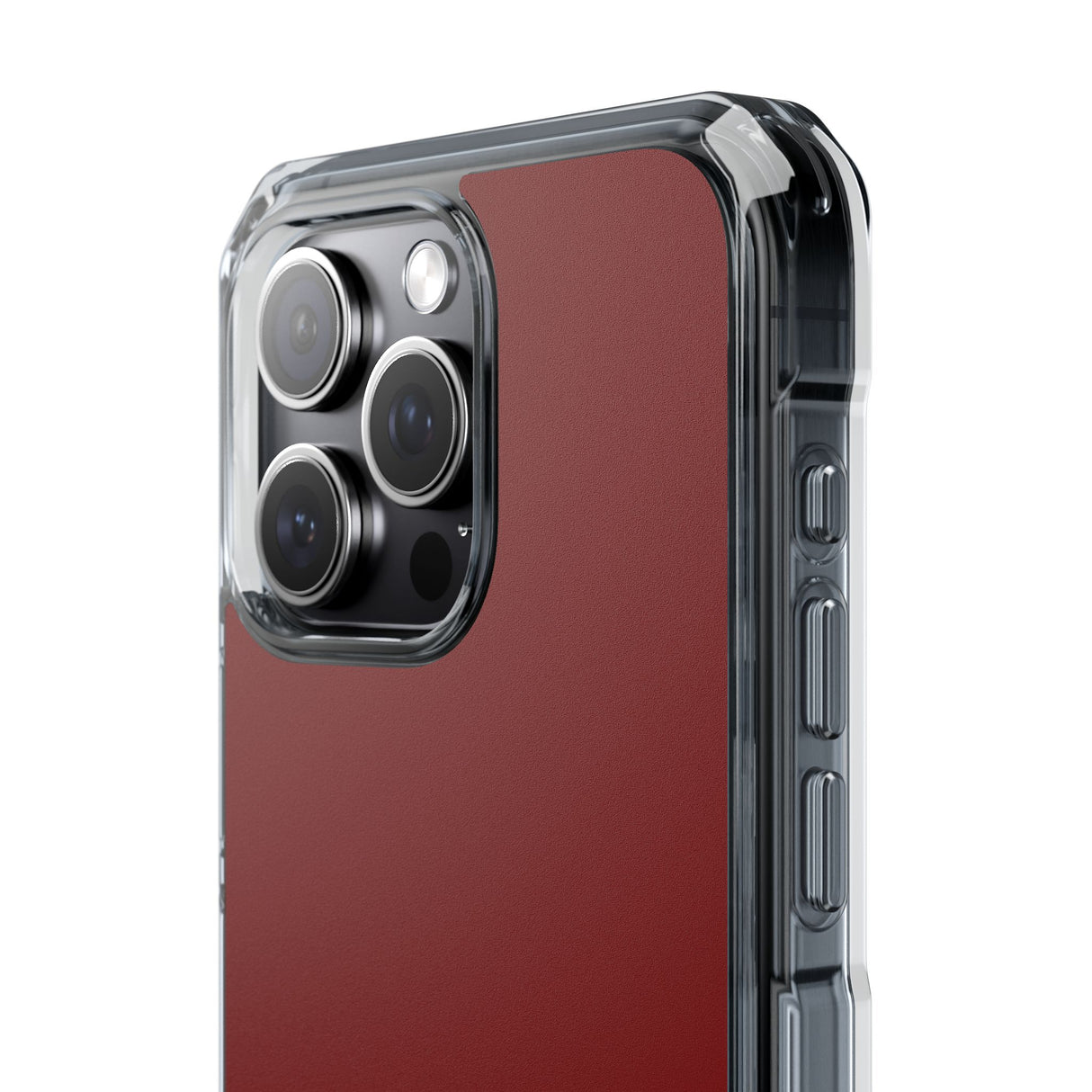 UP Maroon | Phone Case for iPhone (Clear Impact Case - Magnetic)