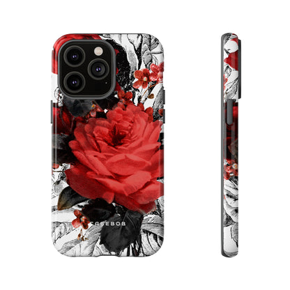 Cheruse Gothic Flower - Protective Phone Case