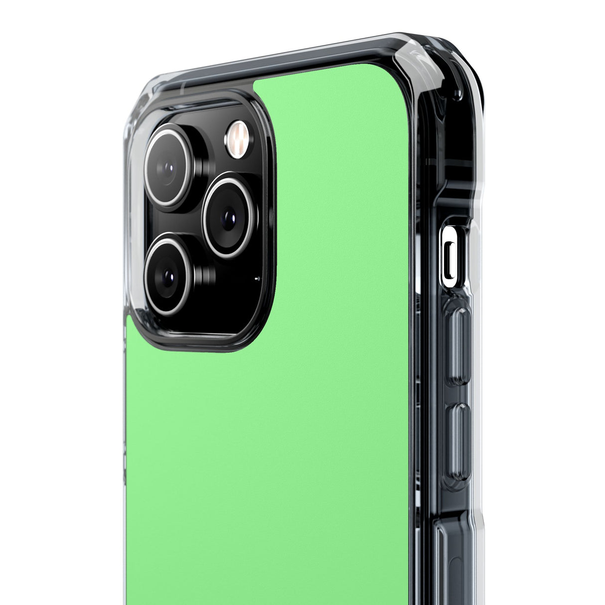 Pale Green | Phone Case for iPhone (Clear Impact Case - Magnetic)