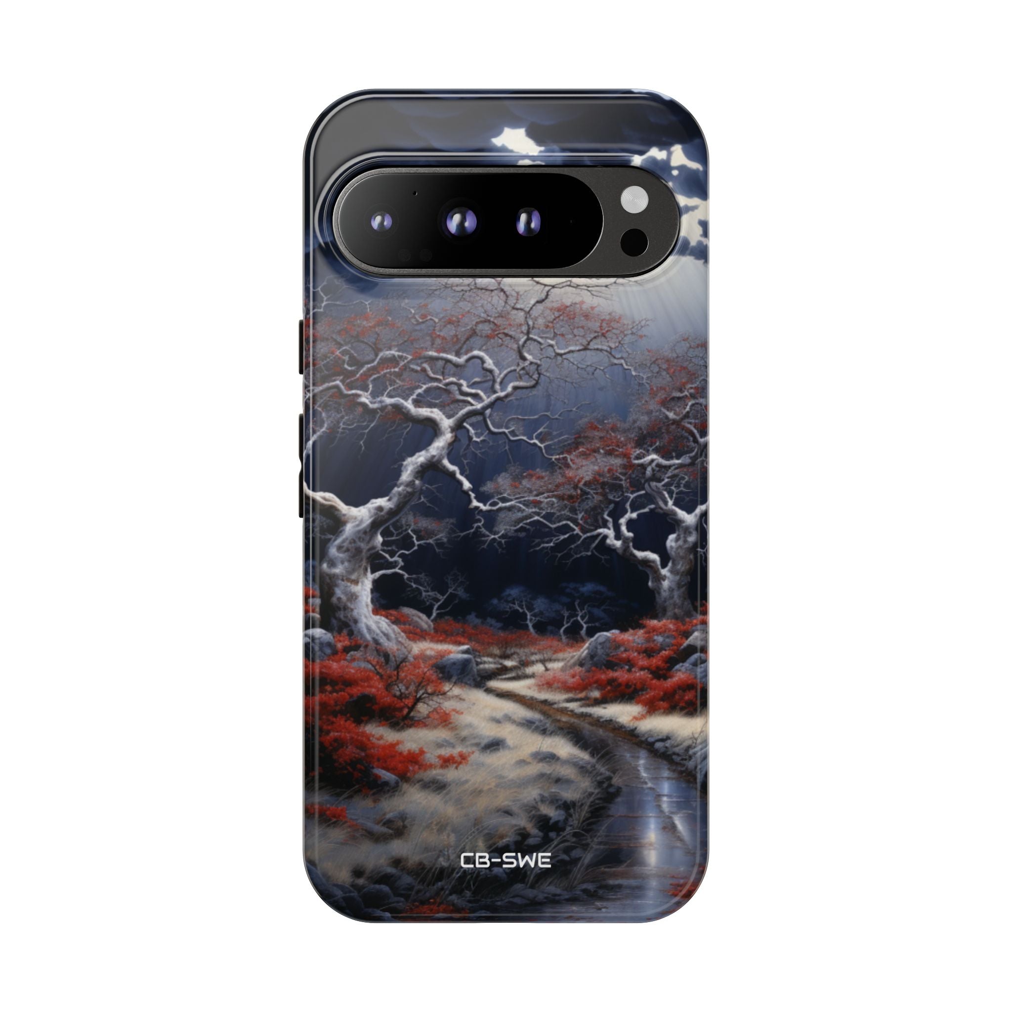 Sunlit Gnarled Forest - Google Pixel Case